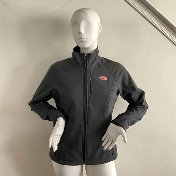 The North Face Windwall Jacket Gray Full Zip Long Sleeve FLAWED L - Picture 9 of 15